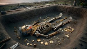 A tomb that upends history: the first gold jewellery of humanity was here