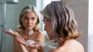 Grey hair can regain its natural color with a simple conditioner add-in trick that few people know about