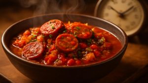 Wake up your taste buds with this 35-minute rougail sausage: sunshine, comfort and spices made easy